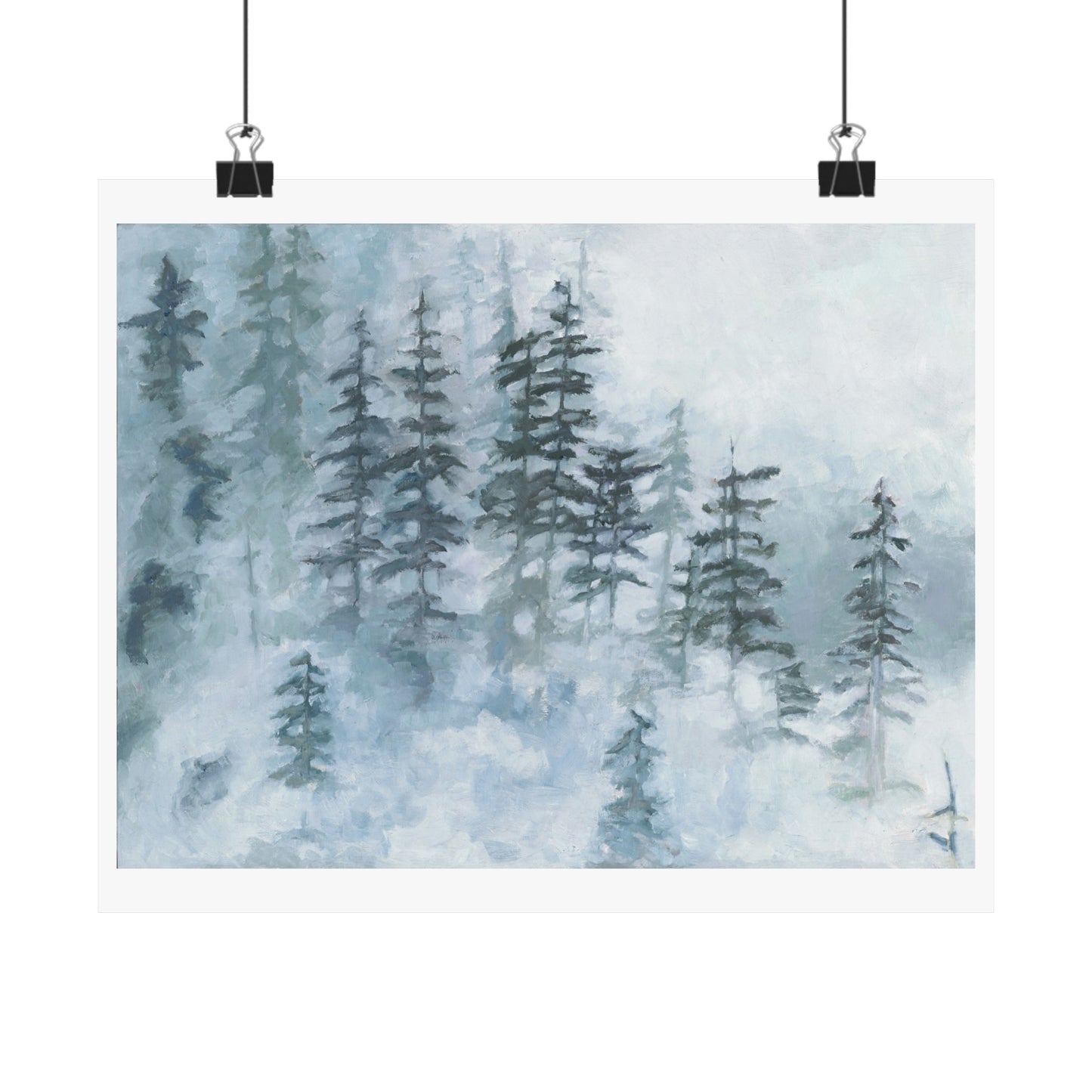 Misty Trees
